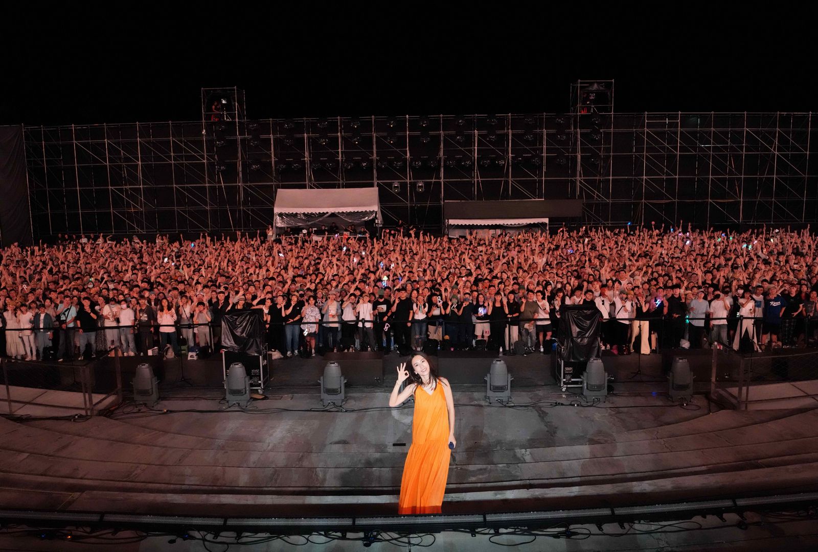 田馥甄完成高雄兩場演出，留給歌迷美好回憶。何樂提供