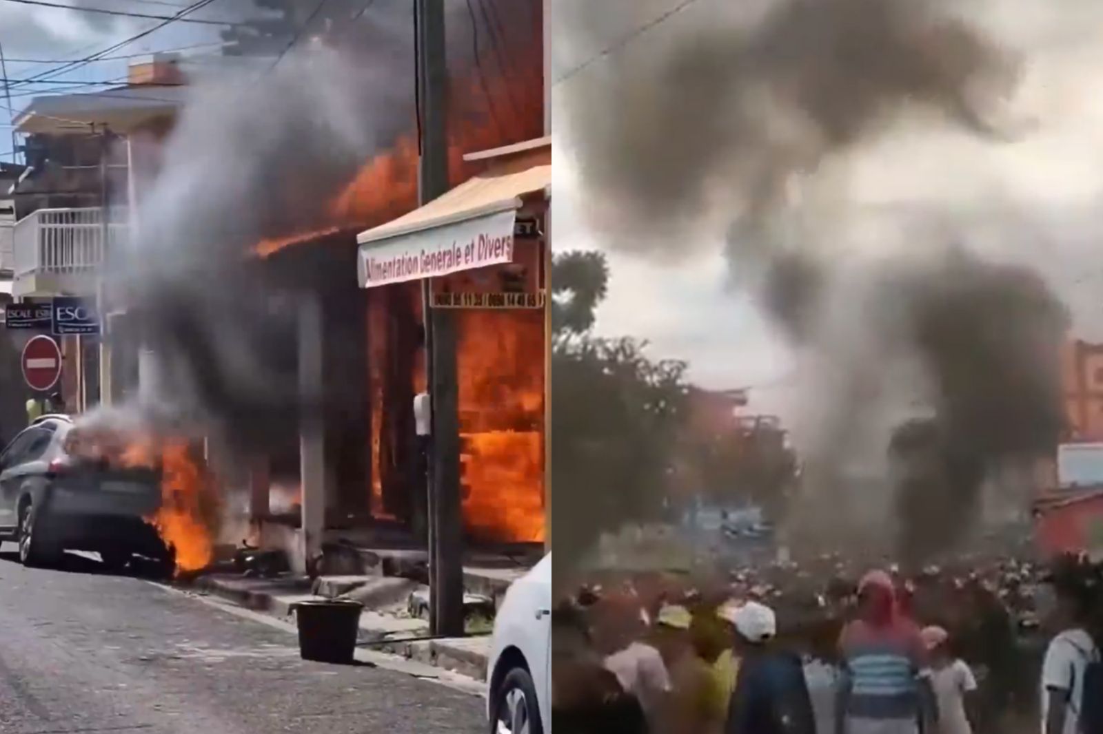 馬達加斯加Z世代發起示威抗議，至少22人死亡、100人受傷。圖／翻攝自X