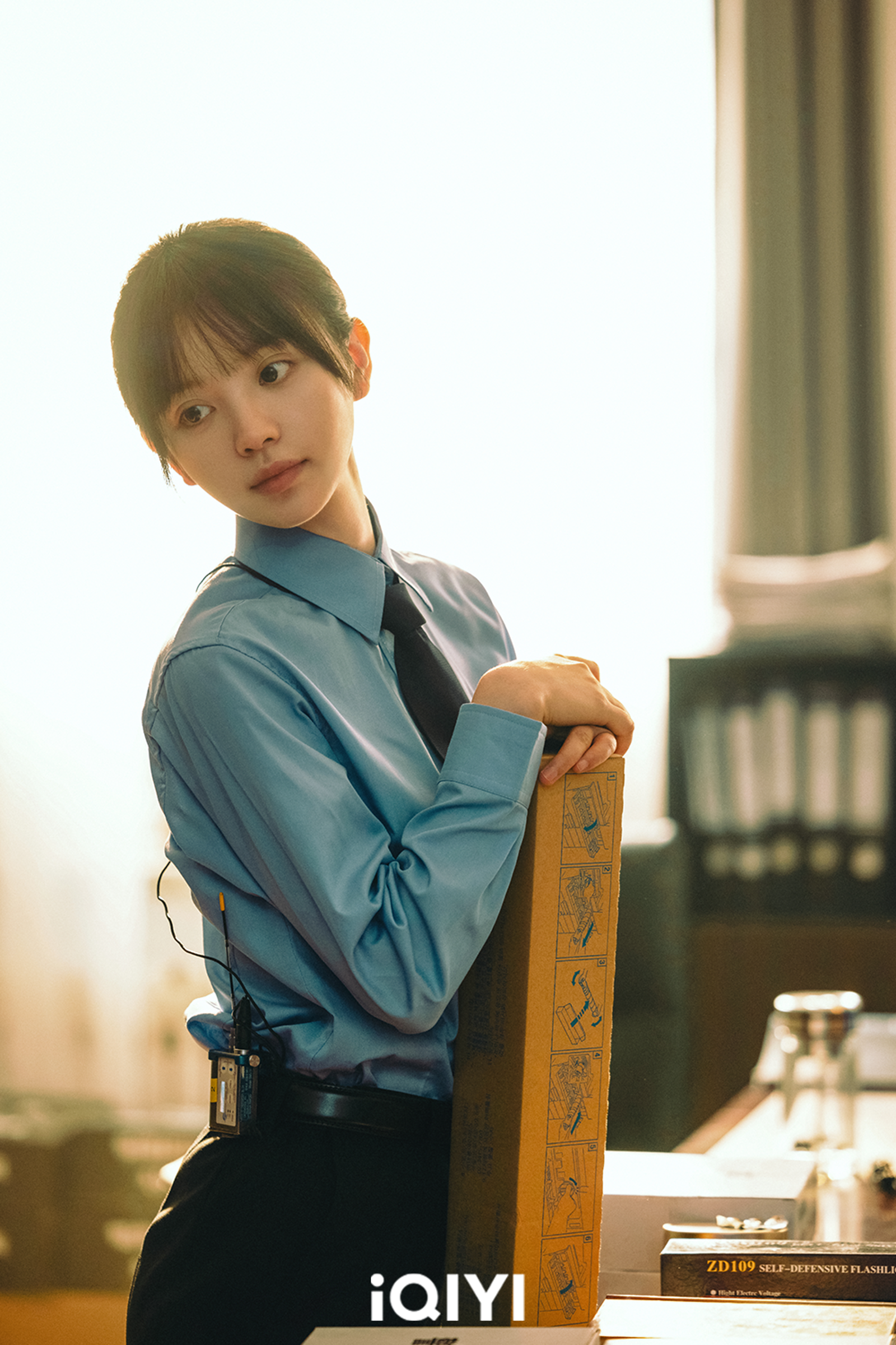 《低智商犯罪》田曦薇辦案時氣場全開。愛奇藝國際版提供