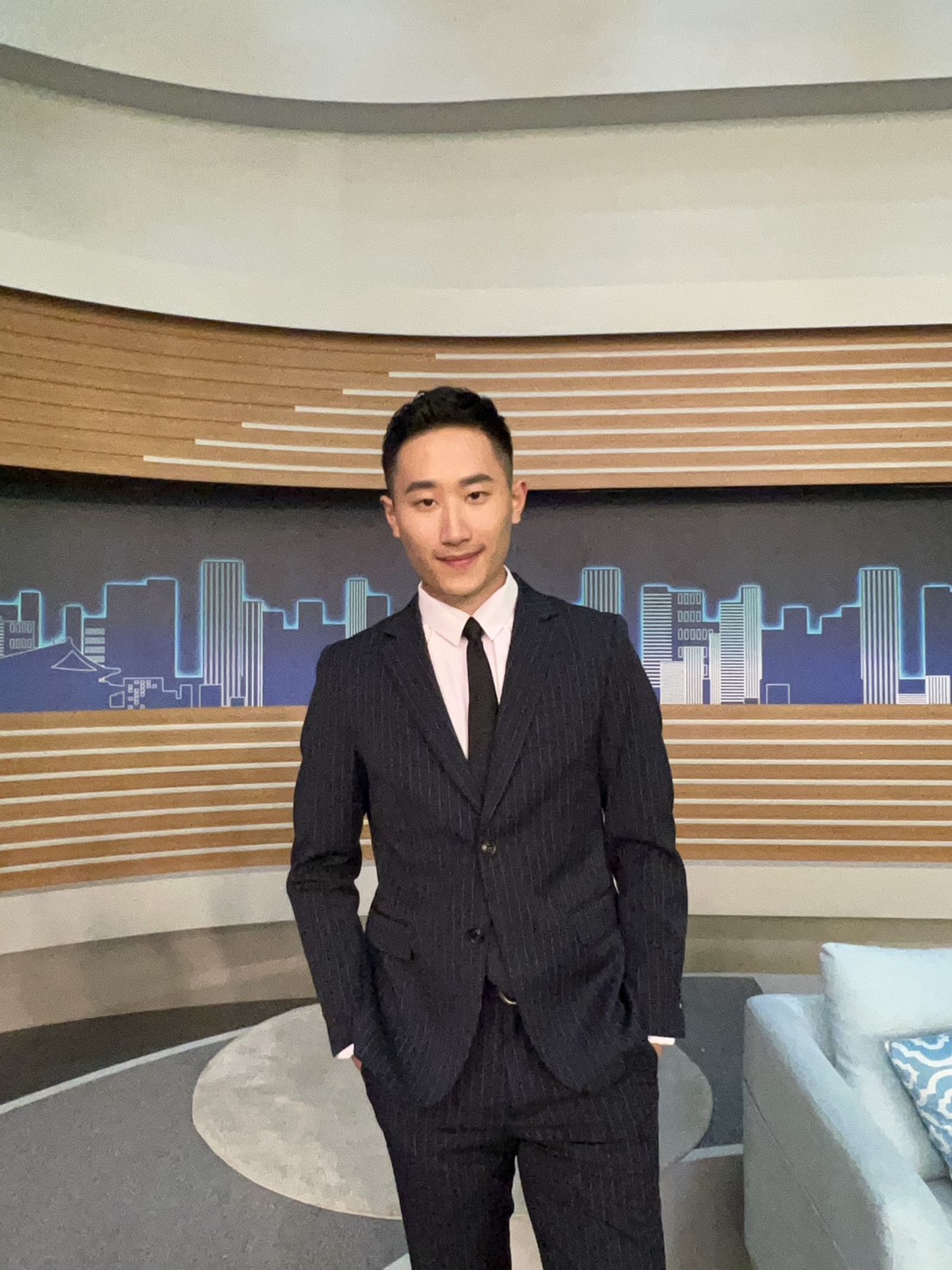 黃傲天。華視提供