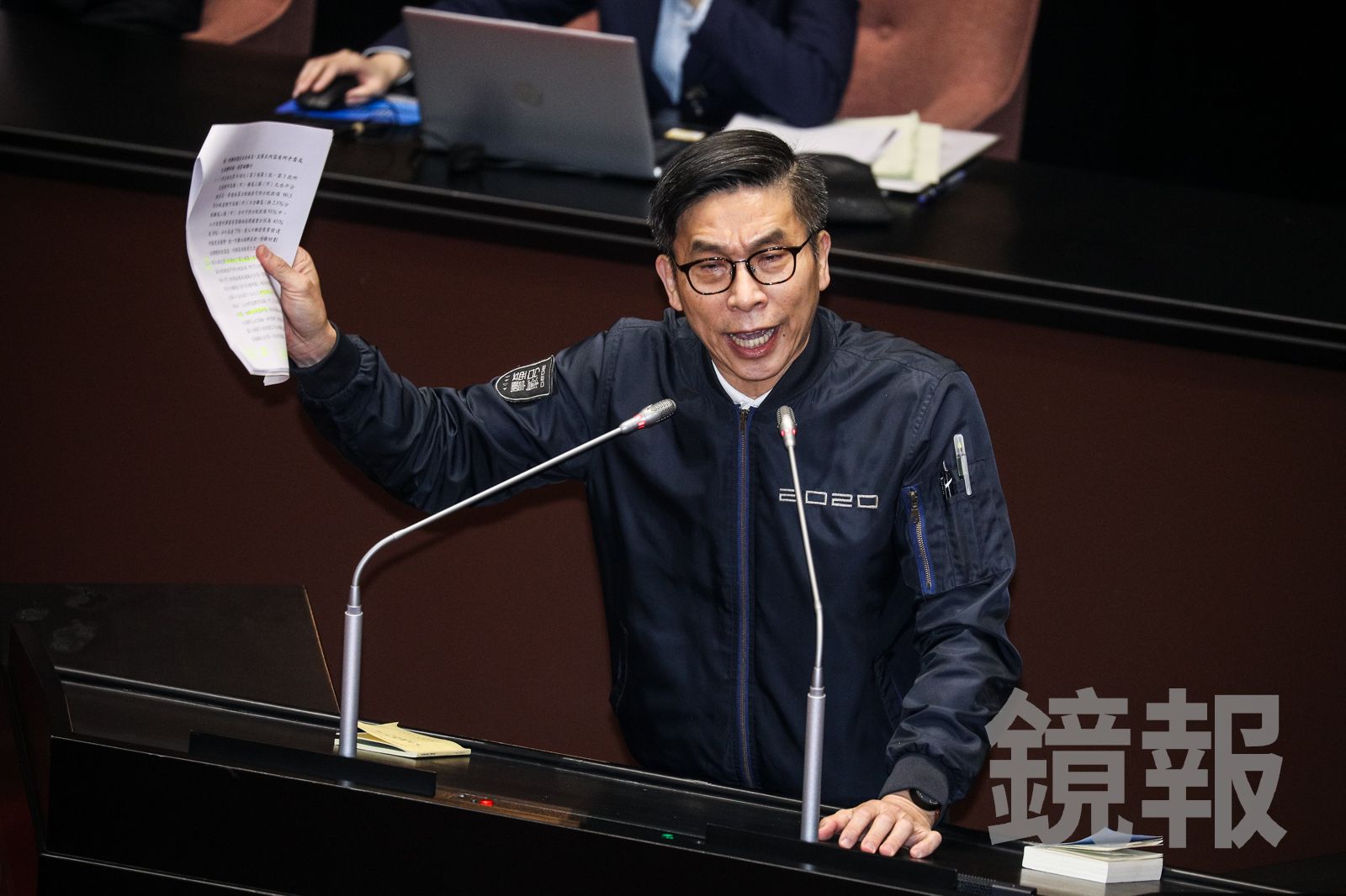 助理費修法傳是李乾龍下令　鍾佳濱：國民黨與立法院就是包庇自肥的共犯結構