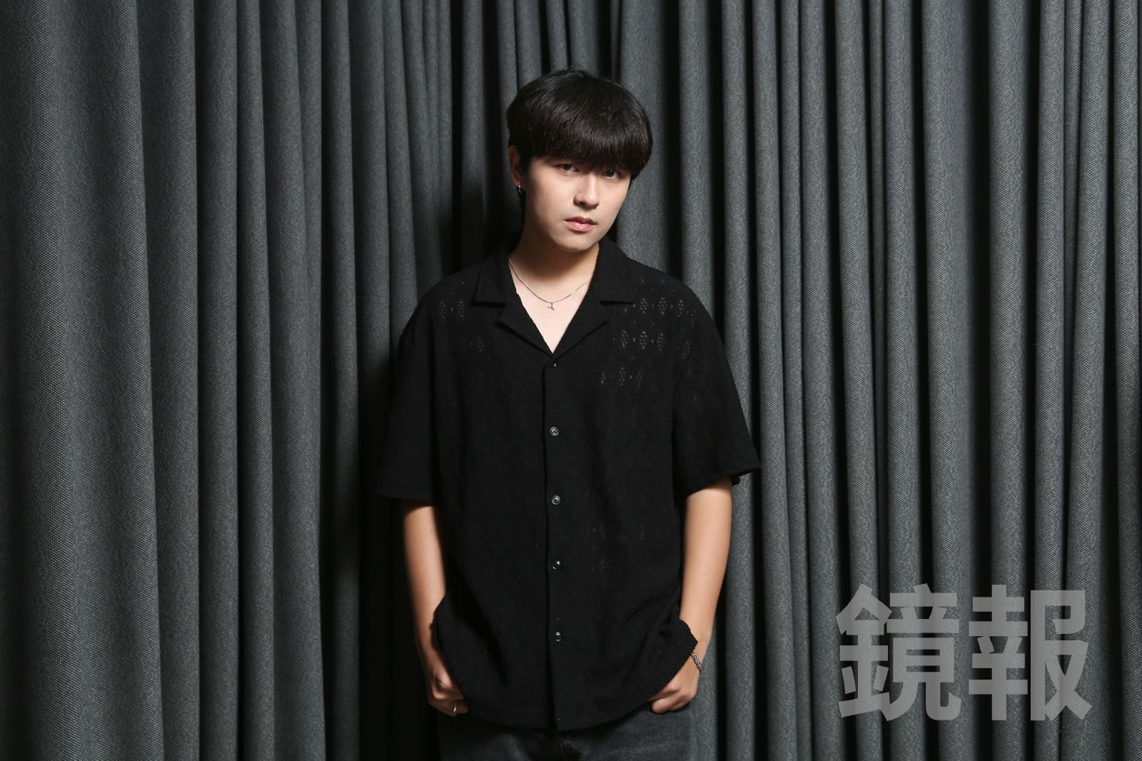 霸氣宣言，讓賀群變光頭，也開啟了音樂之路。李鍾泉攝