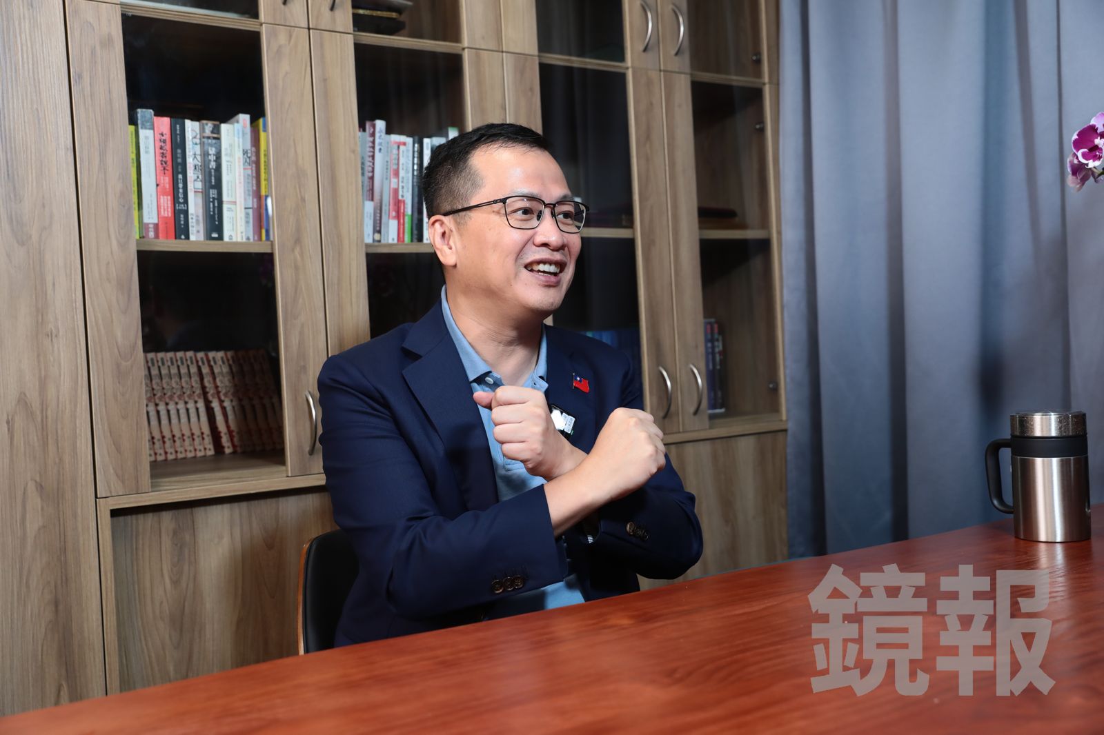 專訪/爭黨魁有如「雙手綁住打仗」 棄保謠言讓羅智強笑了:我才是真正沙包