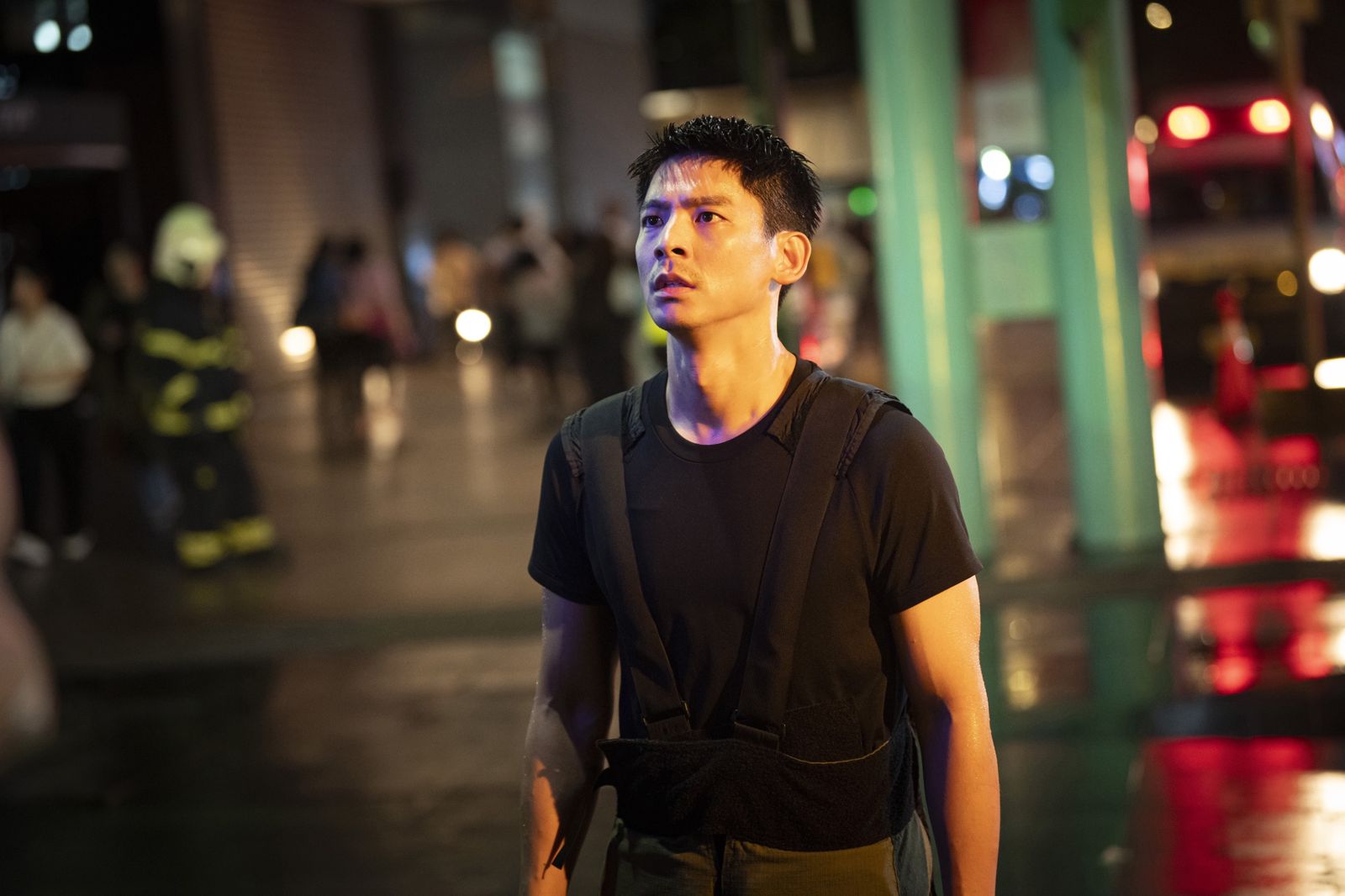 《96分鐘》封街拍出國際災難場面　林柏宏拍到冒汗、宋芸樺直呼快暈車