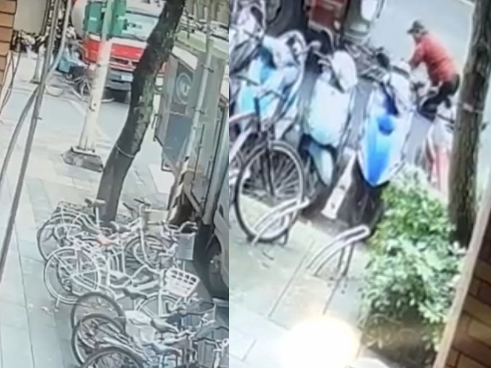 北市水泥預拌車起步輾斃單車婦 駕駛疑「倒車疑再輾」畫面曝