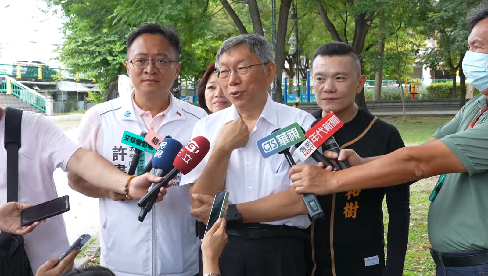 談陳幸妤、趙建銘婚姻風波 柯文哲:夫妻吵吵鬧鬧不需搞到離婚