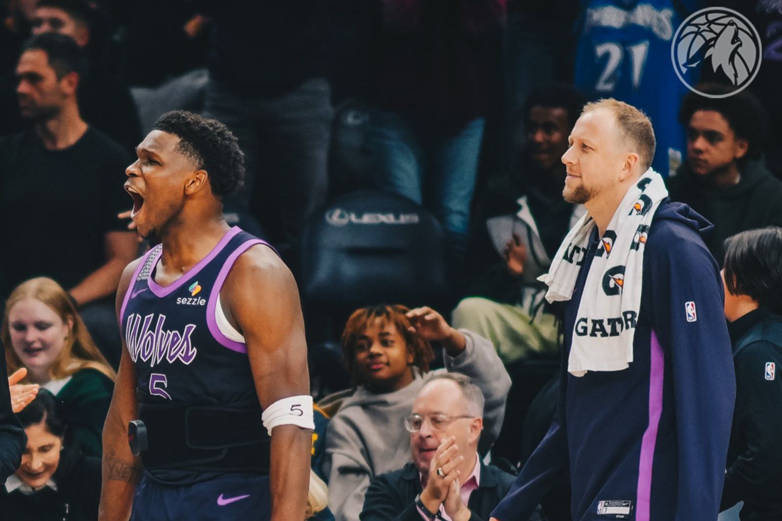 「蟻人」Edwards領軍灰狼險勝公鹿　Gobert寫生涯萬籃板成就