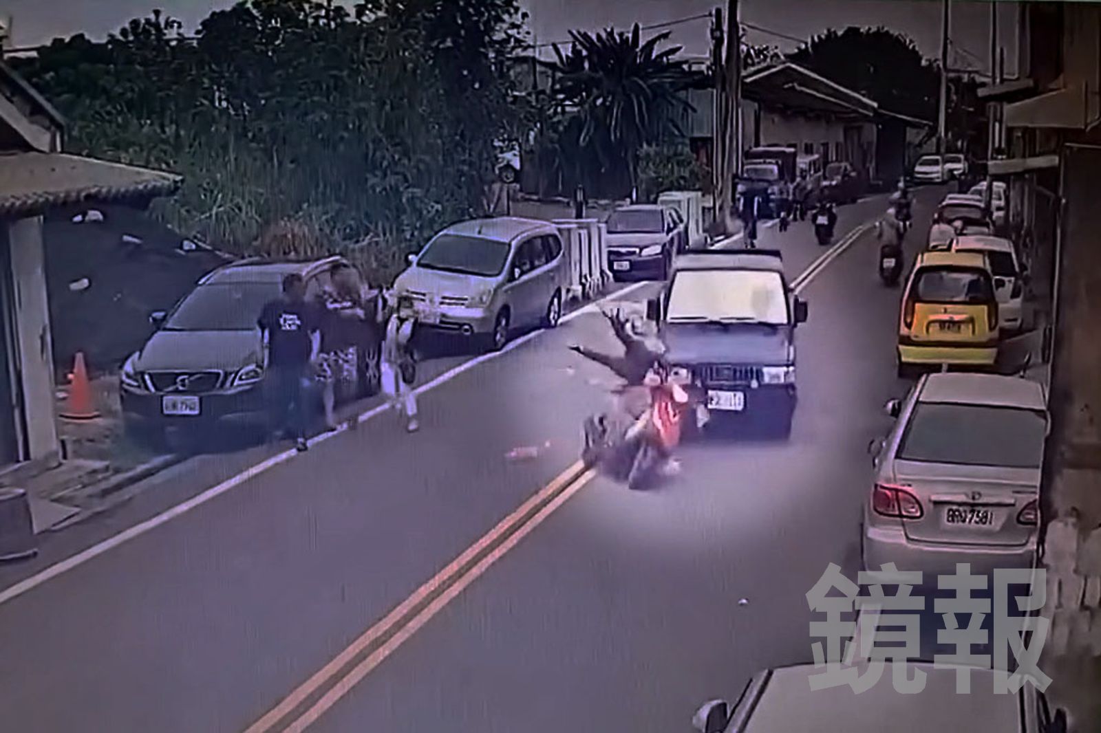 鹿港鬧區警匪追逐釀死亡車禍！　毒駕男撞飛75歲老婦還輾過　肇逃5小時落網