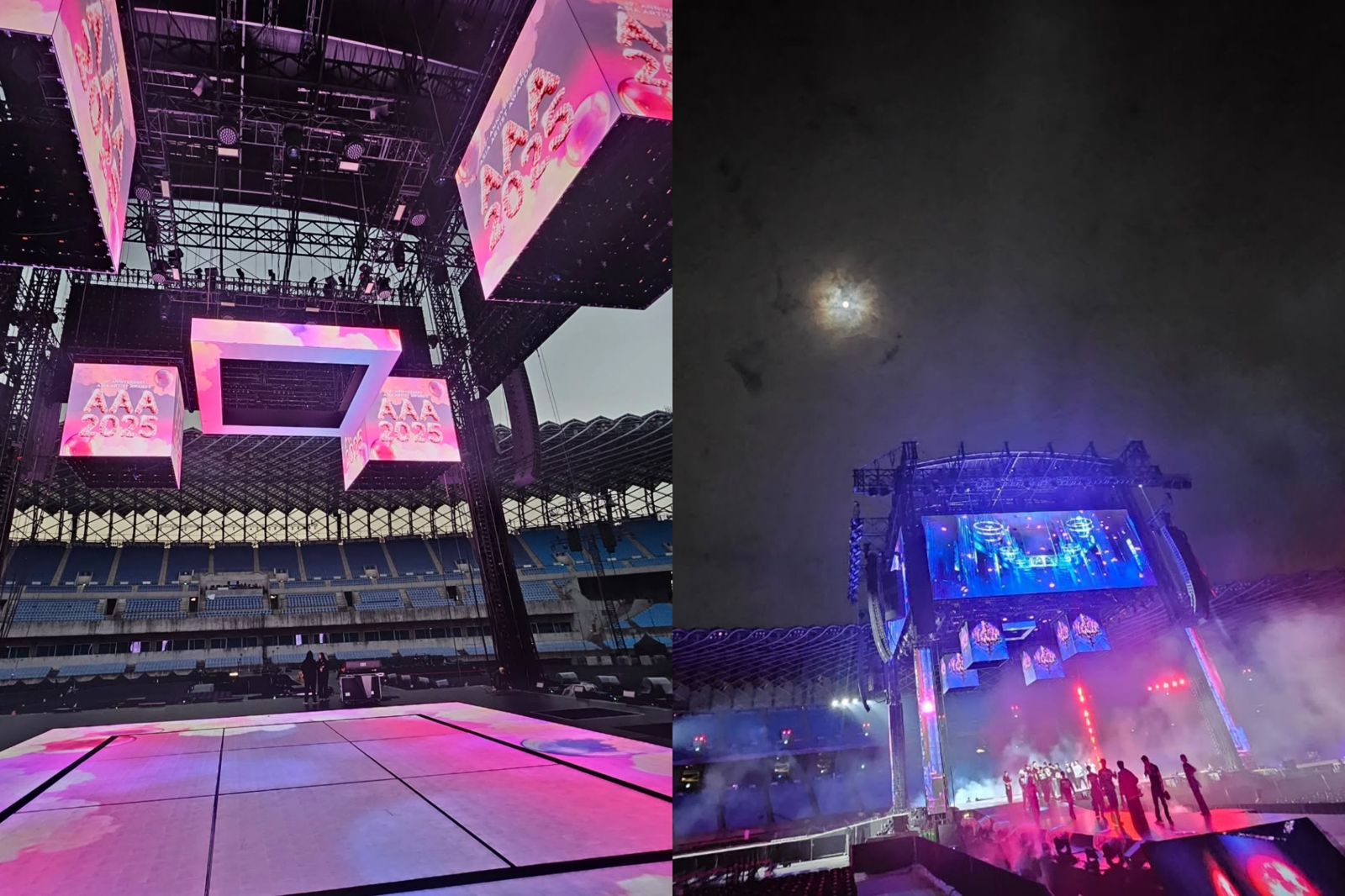 AAA彩排照流出！QWER搶頭香唱進高雄世運　ATEEZ開練網暴動