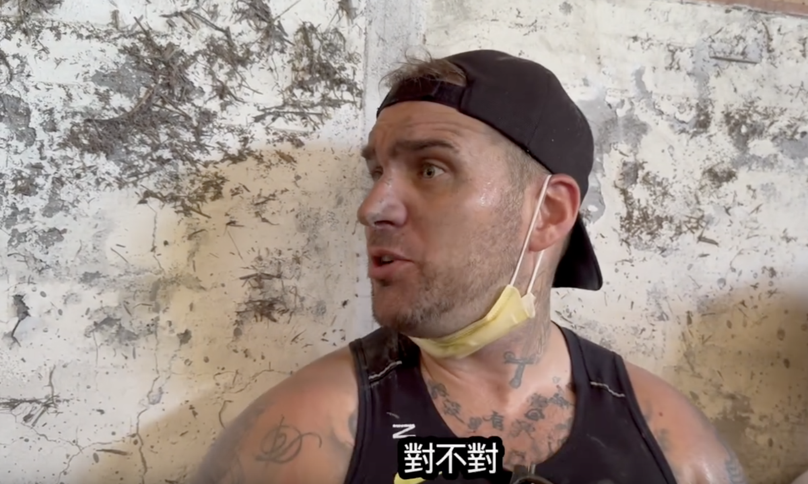 李大豐隔空和酷喊話,表示《中文怪物》沒有冷氣有點熱。圖/Threads @2ndy3hen 授權提供