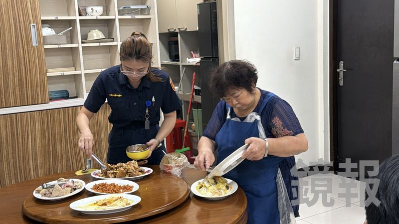 獨家／警局裡沒有槍的守護者！「李媽」27年煮出無數家鄉味　靠鍋鏟餵飽波麗士將光榮轉身