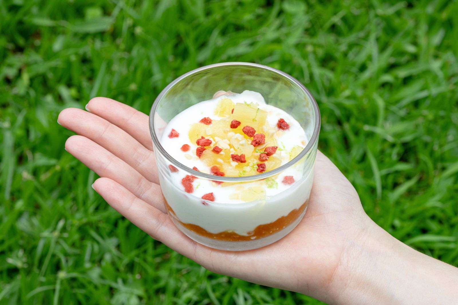 水果大集合！「微笑蜜樂」與「鮮乳坊」聯名優格杯消暑登場