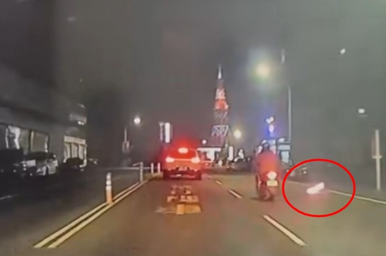 澎湖驚見「火球鼠」逃竄嚇壞騎士　網怒批：太可惡了