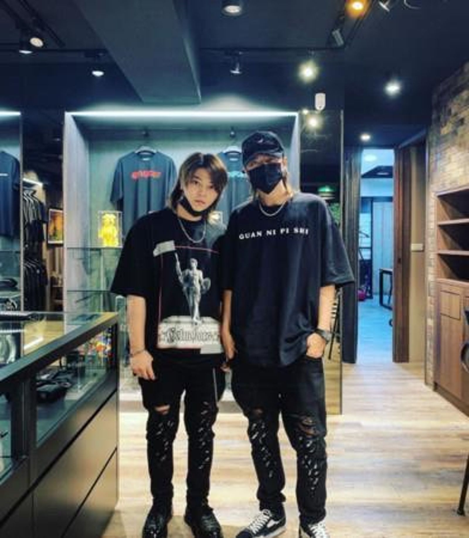 林宥穎曾跟羅志祥合照取信粉絲。翻攝IG