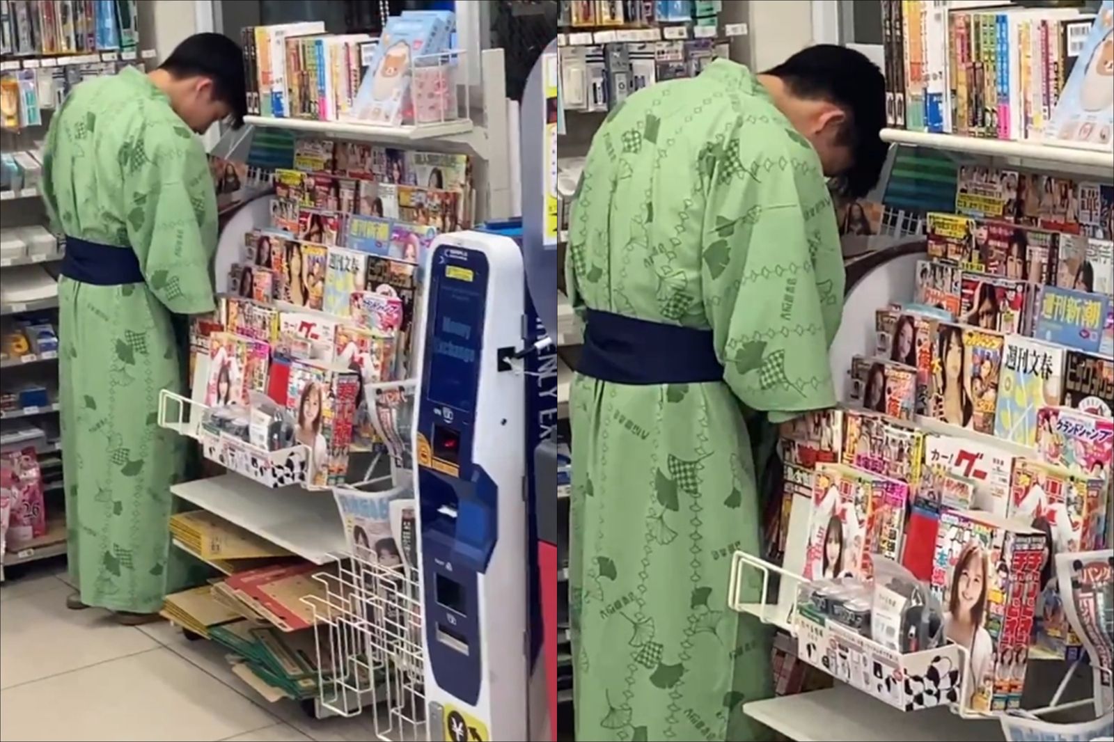 太離譜!日本超商驚見男子「邊翻雜誌邊DIY」…店員「這句話」全網驚:拜託別是台灣人