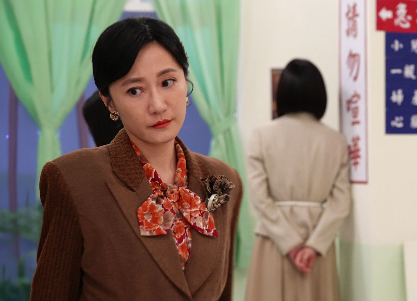 陳婉婷這場戲火力全開,氣到爆青筋。圖/台視