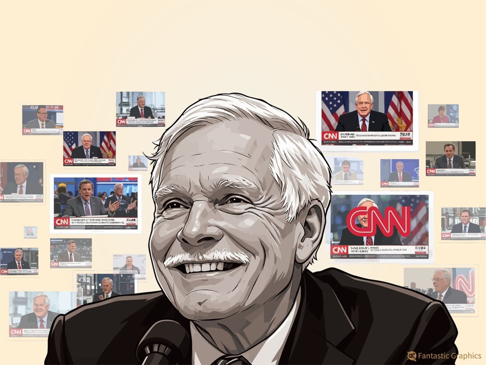 CNN創辦人泰德・特納(Ted Turner)的功與過
