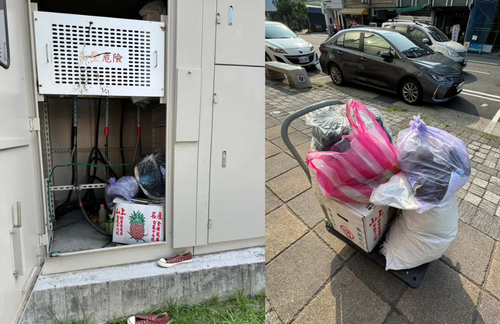 台南街友把「變電箱當置物櫃」！下秒瞬間炸裂　全身30%燒燙傷