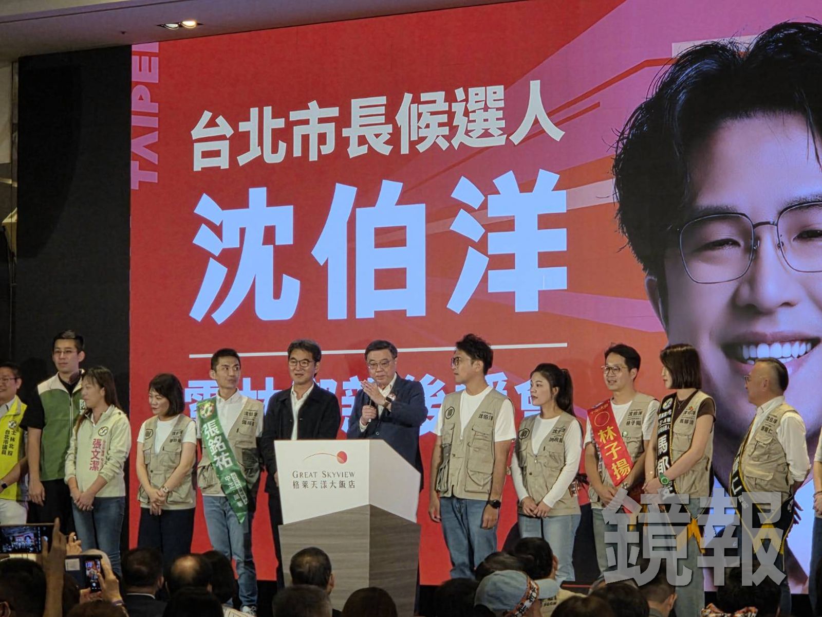 行政院長卓榮泰今天(17日)在助講場合表示,台北市長蔣萬安過去4年無所作為,選舉前50天講松機(遷建)是投機的講法,「不是松機,是投機!」攝影李文馨