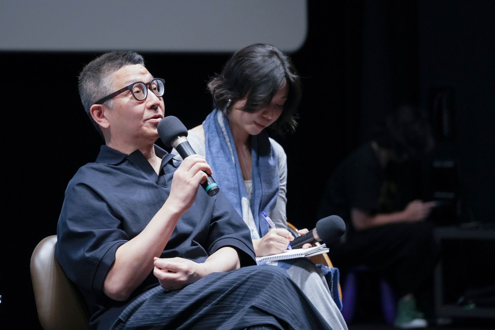 游乃海分享創作《柔道龍虎榜》真的是好痛苦好困難的過程。國家影視聽中心提供