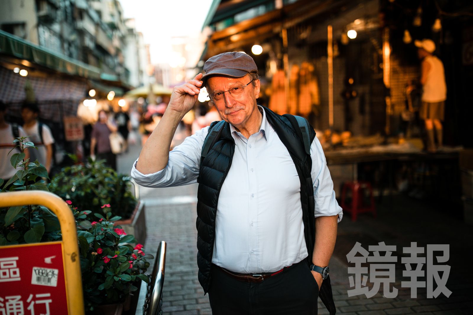 董尼德觀察，台灣民主雖時常伴隨爭論，但這正是民主活力的展現。（圖／鄒保祥攝）