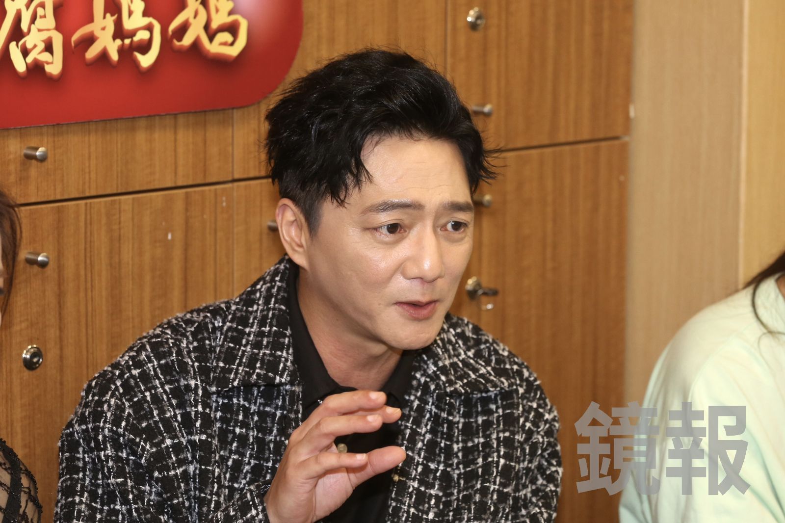 藍葦華不會特地去看酸民留言。董孟航攝