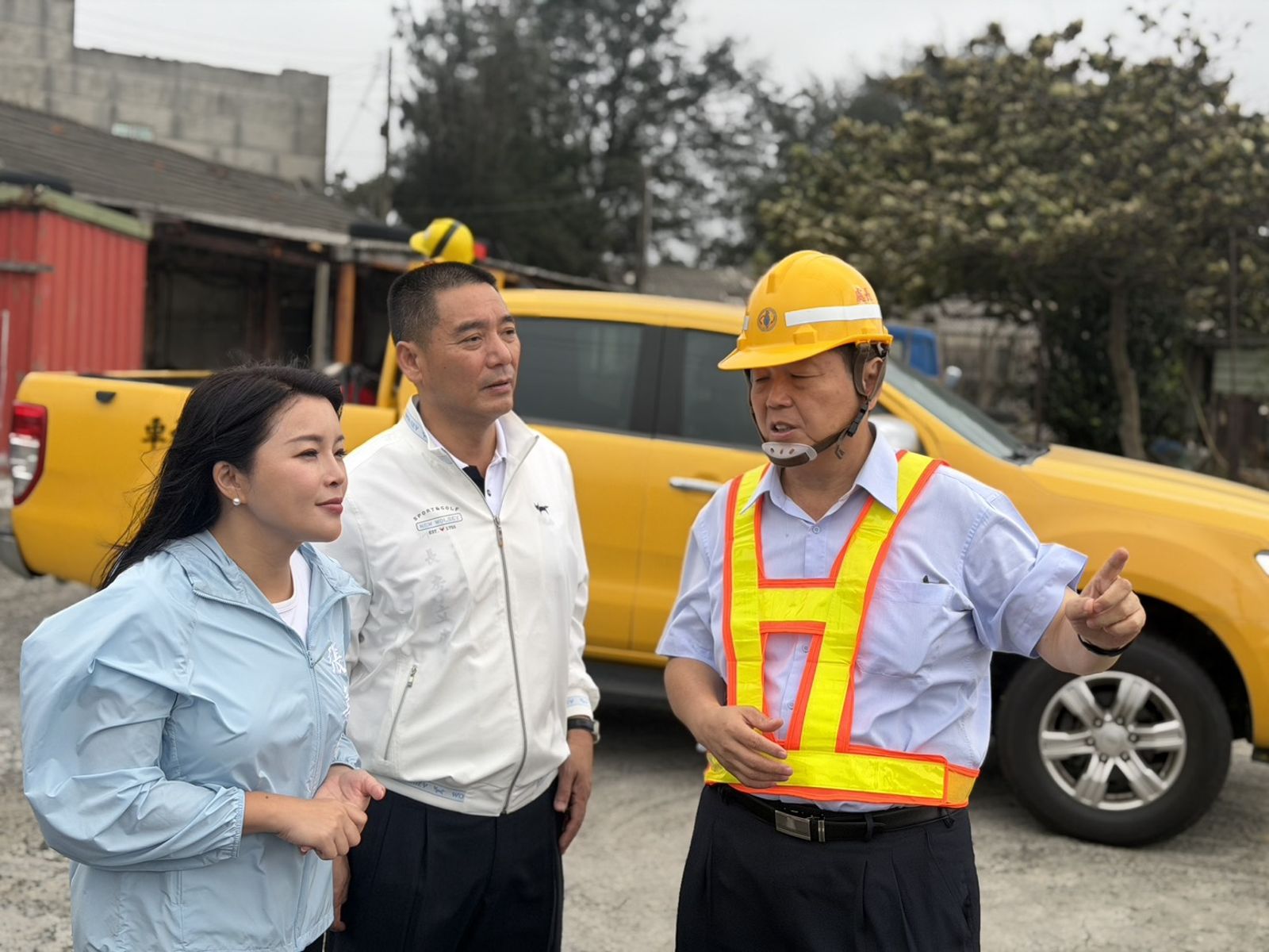 雲林沿海地區斷電　張嘉郡赴台西會勘盼儘速復電