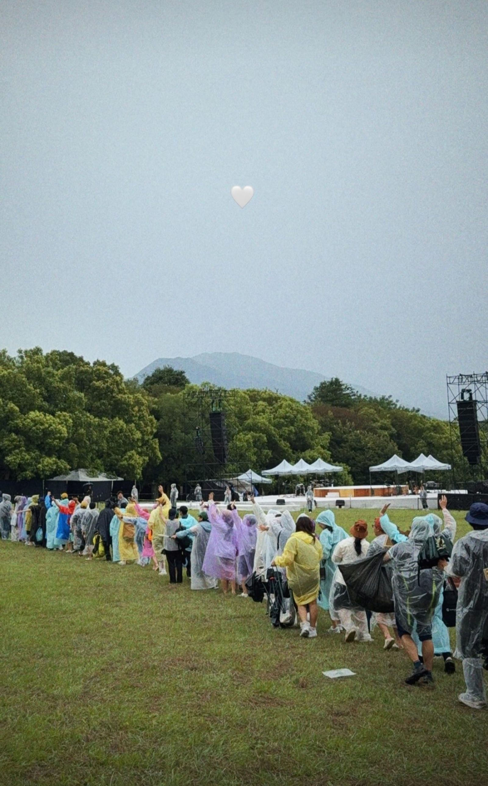 田馥甄開唱前在限動分享歌迷入場情形。翻攝IG