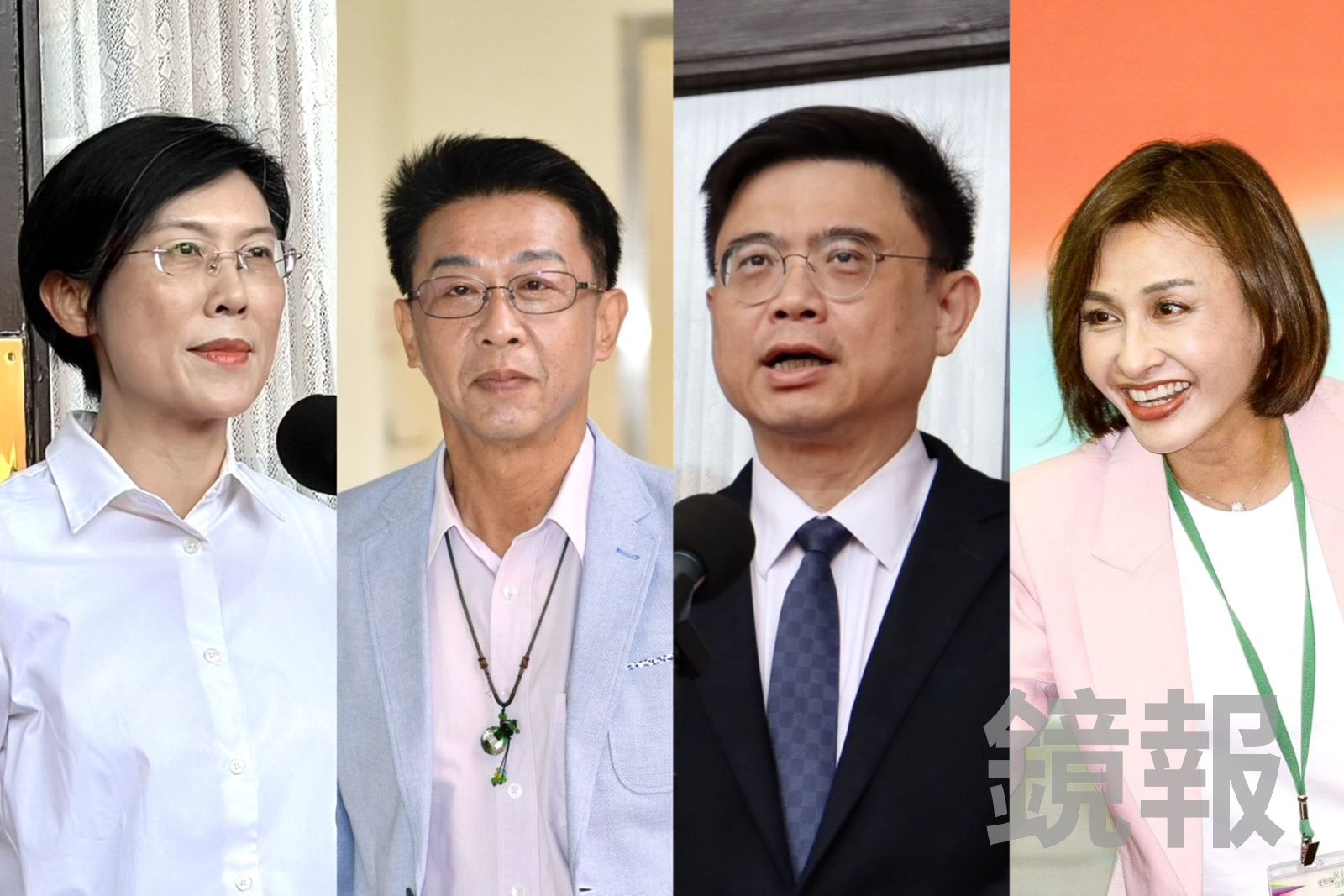 民進黨高雄市長初選登記下週起跑，4名候選人地方實力不容小覷。（合成畫面／李智為、鄒保祥攝）