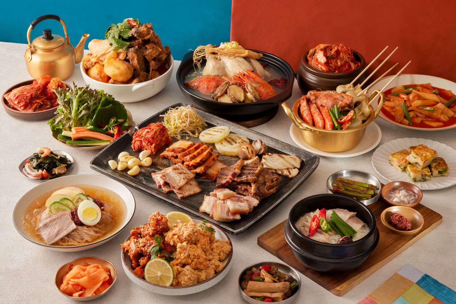 韓劇勾食慾!「十二廚」30道韓式料理吃到飽再抽雙人住宿券