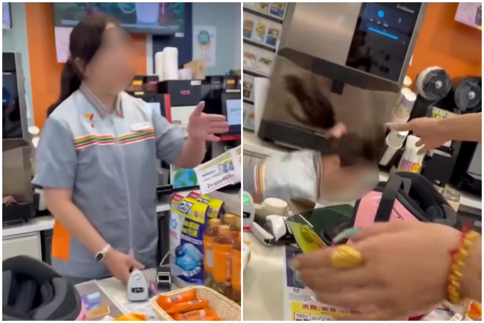 小七店員崩潰了！當場下跪磕頭哭著道歉　網友看了好心疼