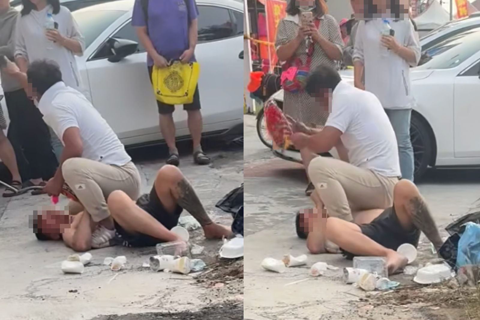 彰化「白沙屯盃」開打！疑不滿併排違停竟拿「進香旗」猛K