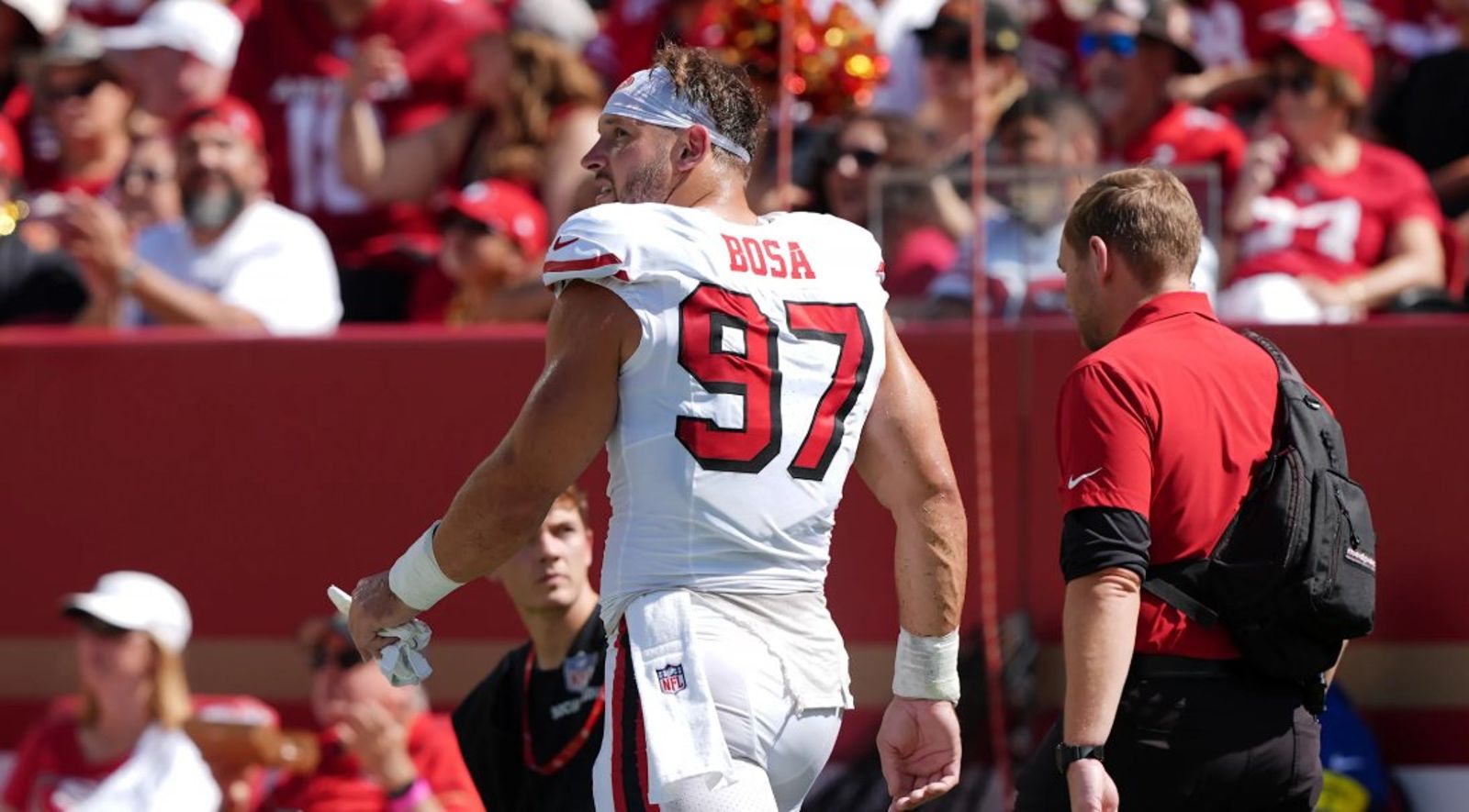 NFL／49人防守核心Nick Bosa右膝前十字韌帶撕裂！本季提前劃下句點