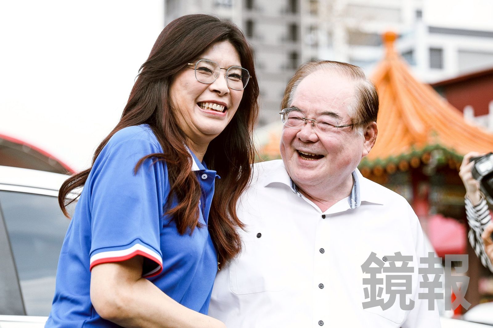 選國民黨主席動作積極！鄭麗文搶先拜會「挺盧派」李乾龍：盼成最大助力