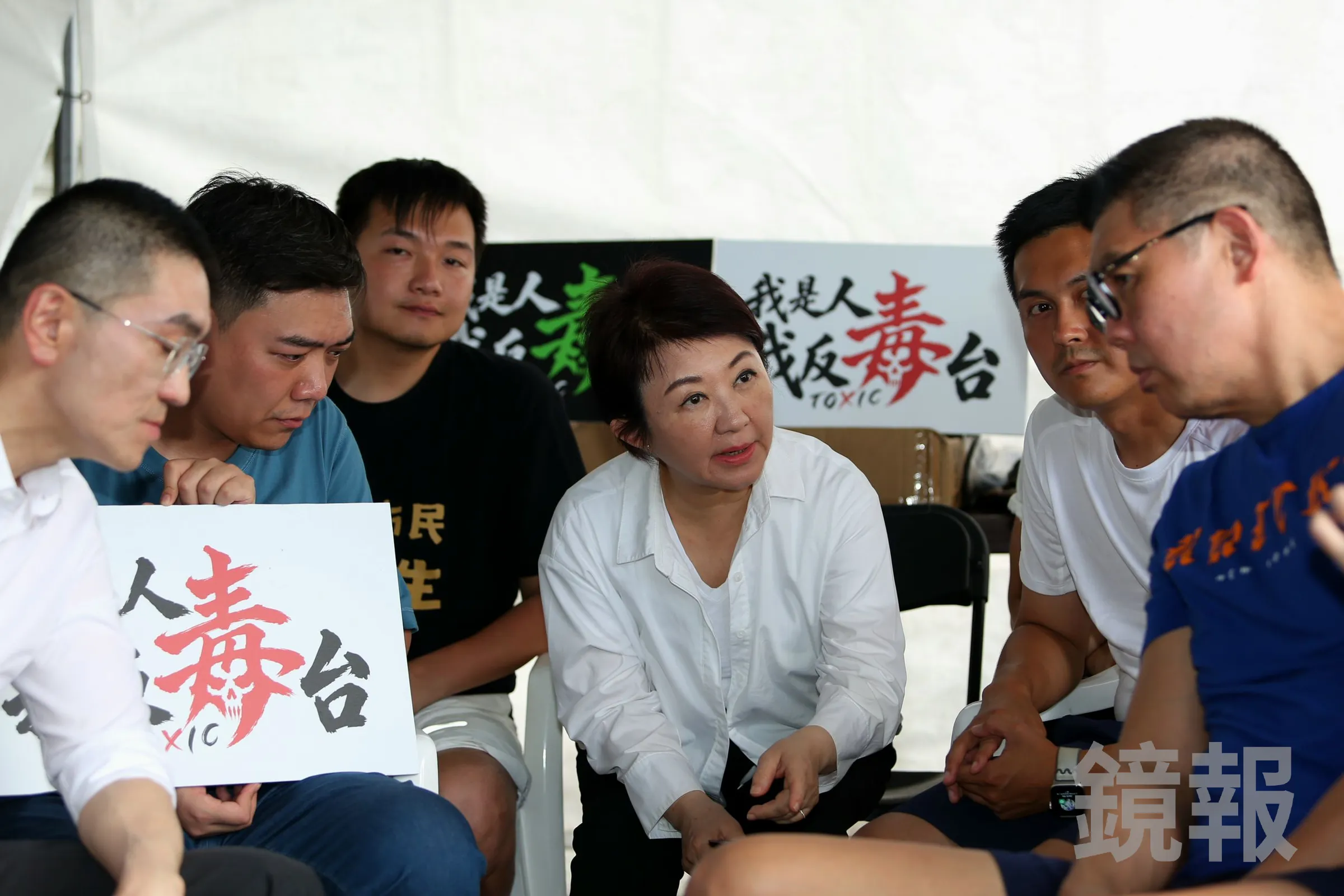 蔣萬安與盧秀燕試圖將一場地方第一線稽查失守的行政災難,抽換成「地方受害者對抗中央霸權」的政治敘事。姜永年攝影