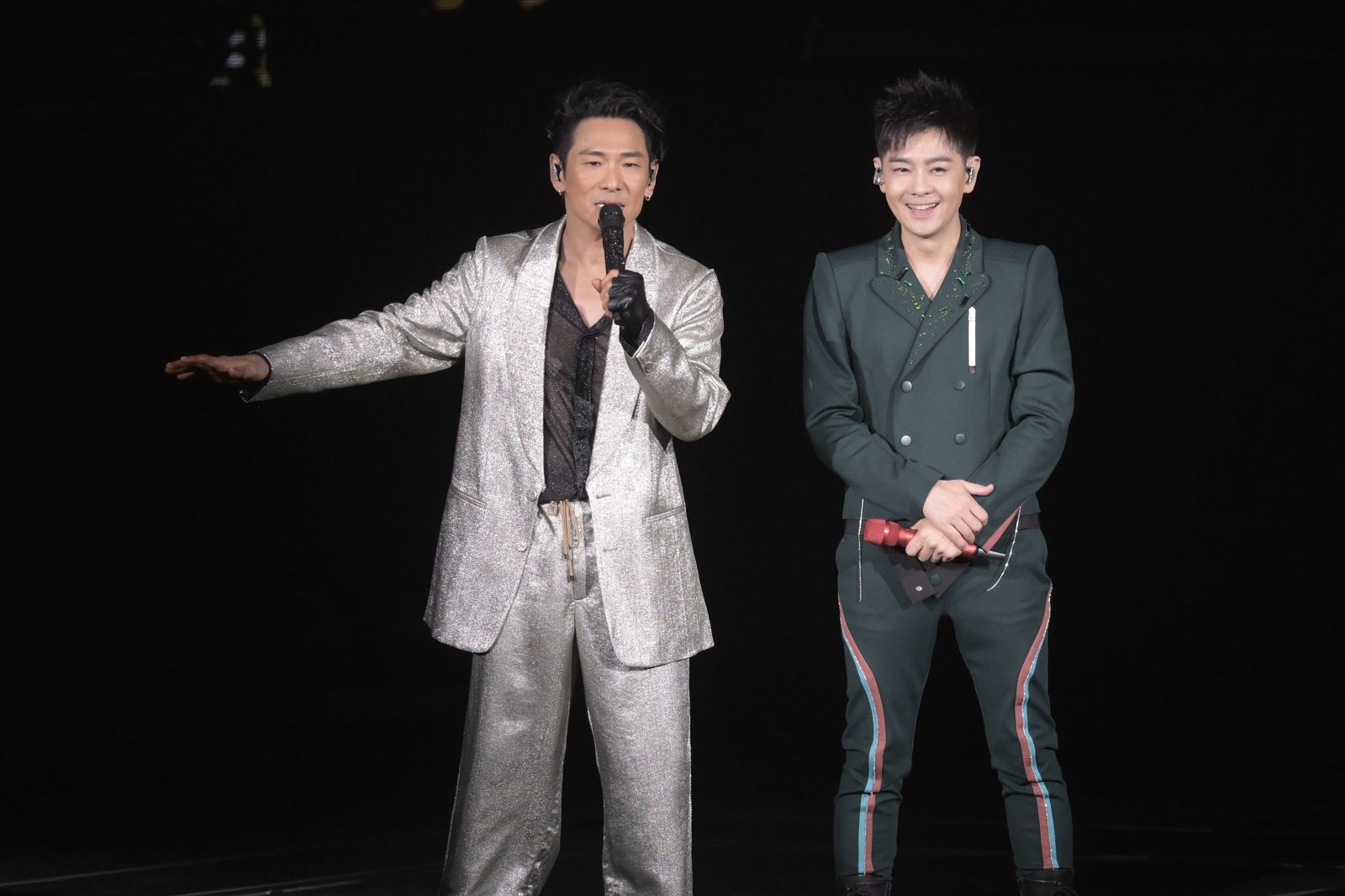 林志穎18日現身紅館力挺老友杜德偉。 Get up演唱會主辦提供