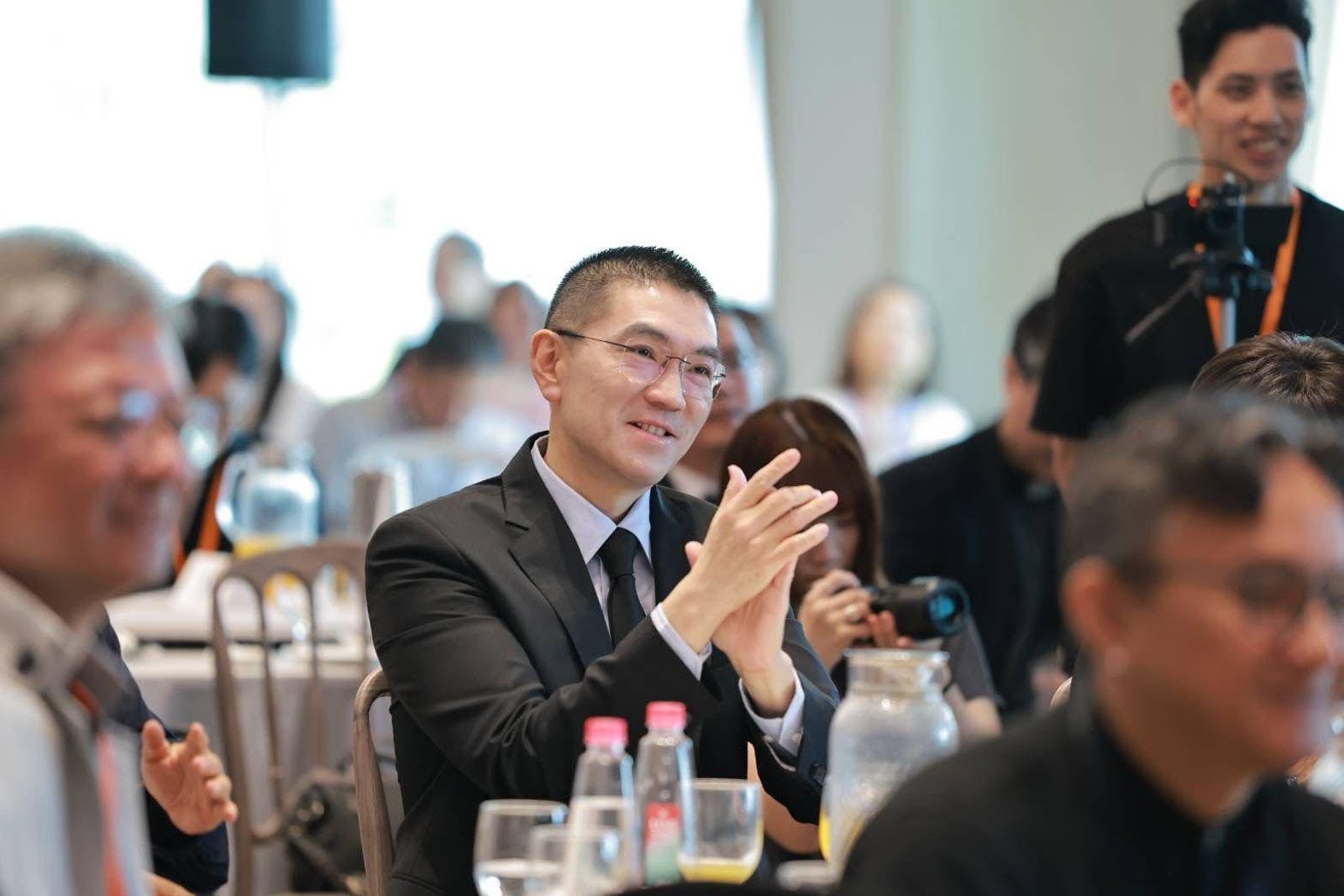 基隆市長謝國樑規劃在北五堵周邊打造「基隆智慧科技園區」,創造就業機會。圖/翻攝自謝國樑臉書