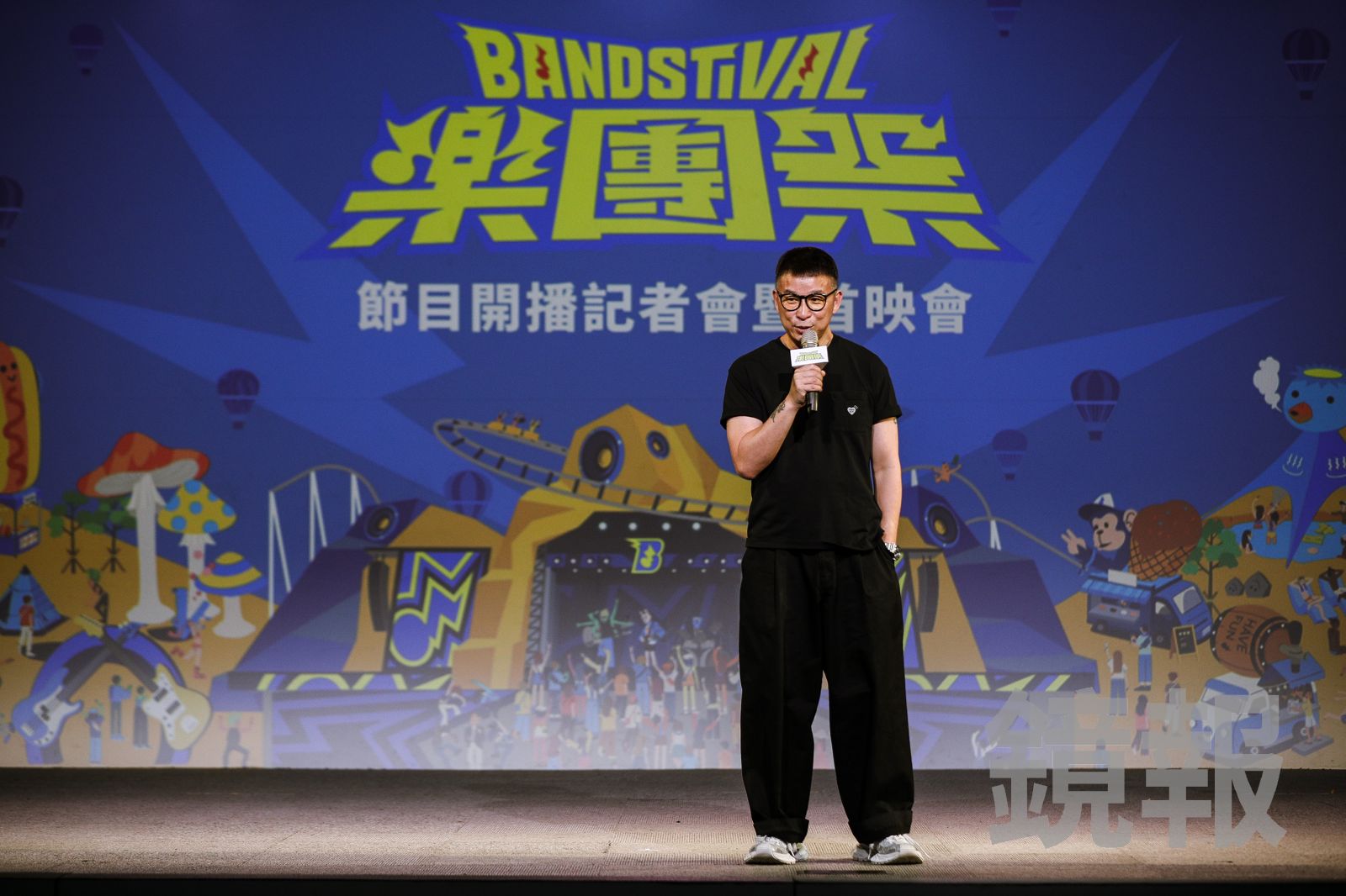 陳鎮川（如圖）回應陳漢典和Lulu的喜訊。鄒保祥拍攝