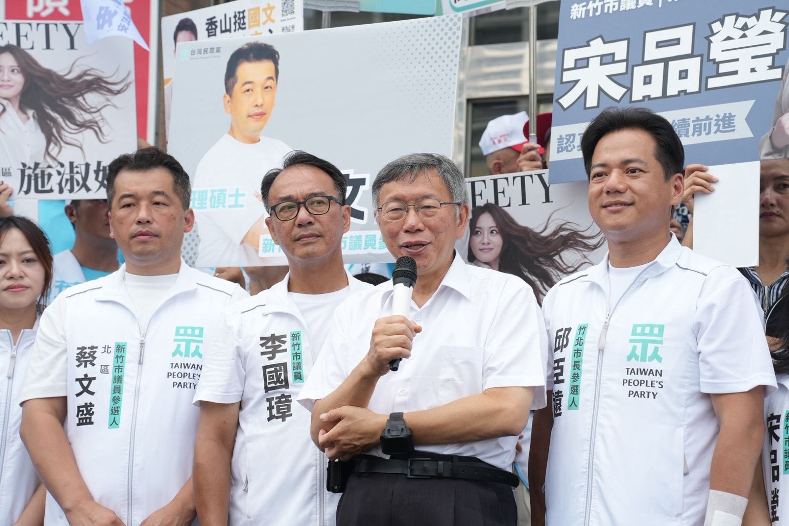 盼高虹安表態挺邱臣遠?柯文哲:選舉當然要爭取最大支持
