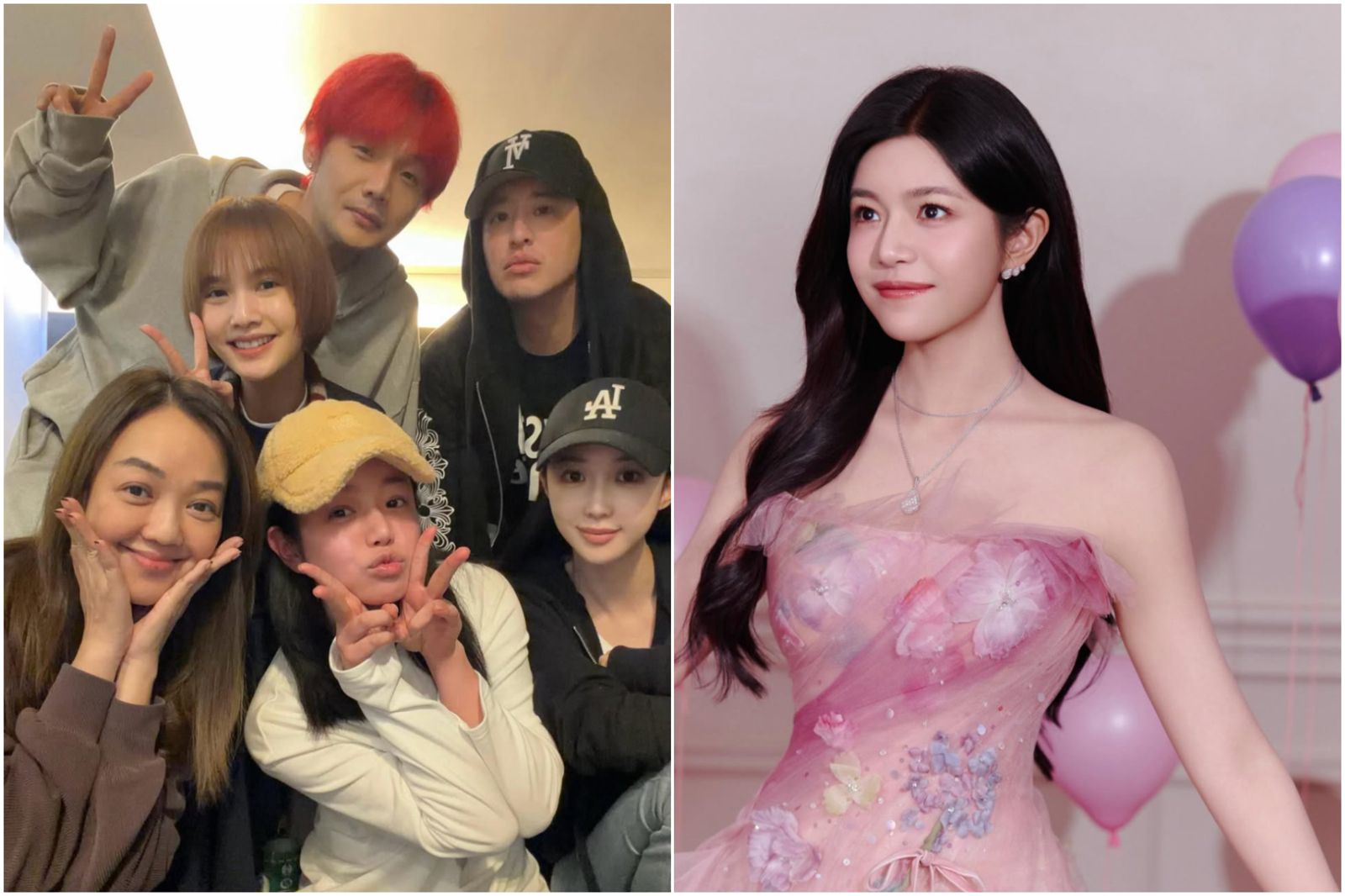 離婚後讓兒跟陳曉過年!陳妍希聚會喝到臉紅紅 同框楊丞琳、潘瑋柏《不良笑花》重聚