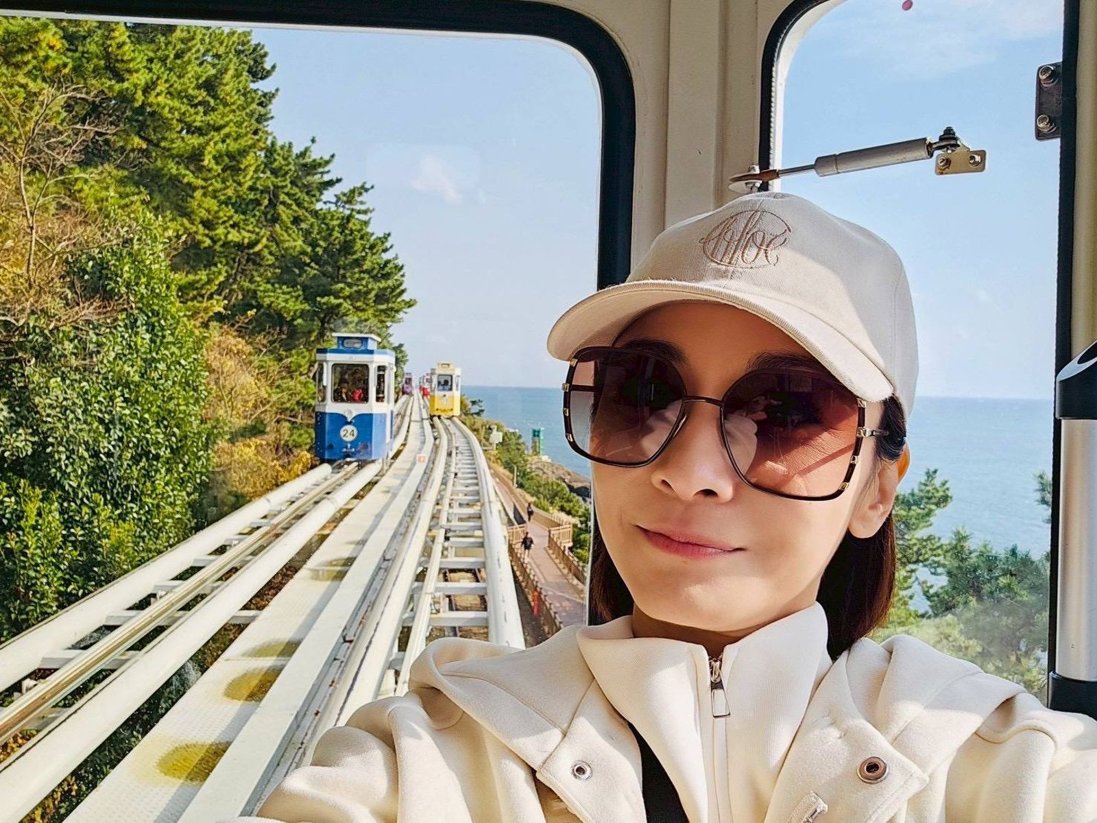 江祖平看起來心情不錯。翻攝江祖平Fans' World臉書