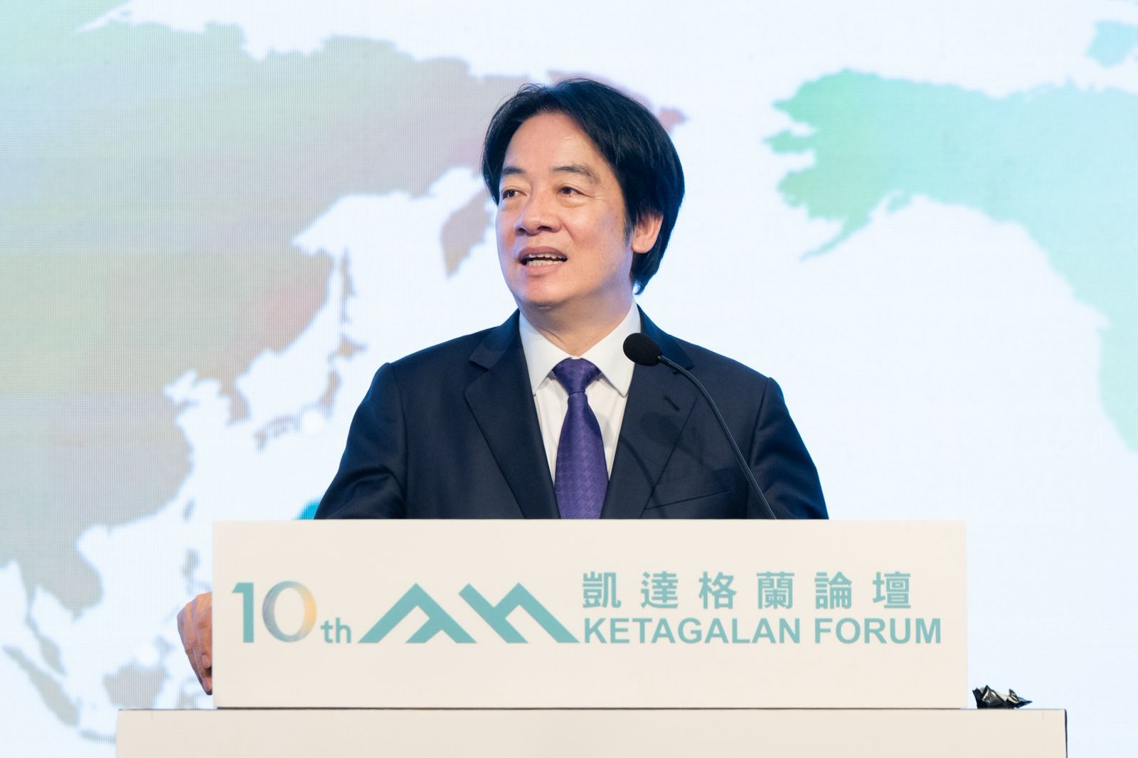 賴清德:不接受統戰滲透和紅色恐怖 也不會坐視中國黑手伸進台灣