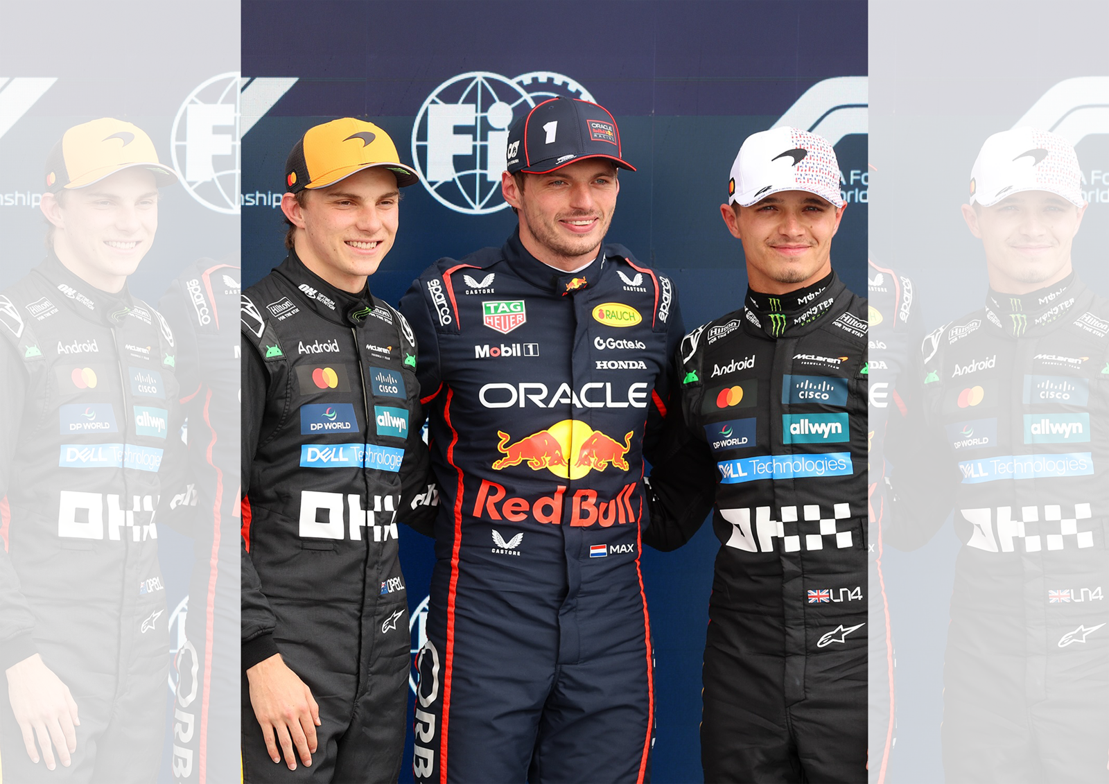 F1／Verstappen英國銀石奪桿位　壓制McLaren雙星