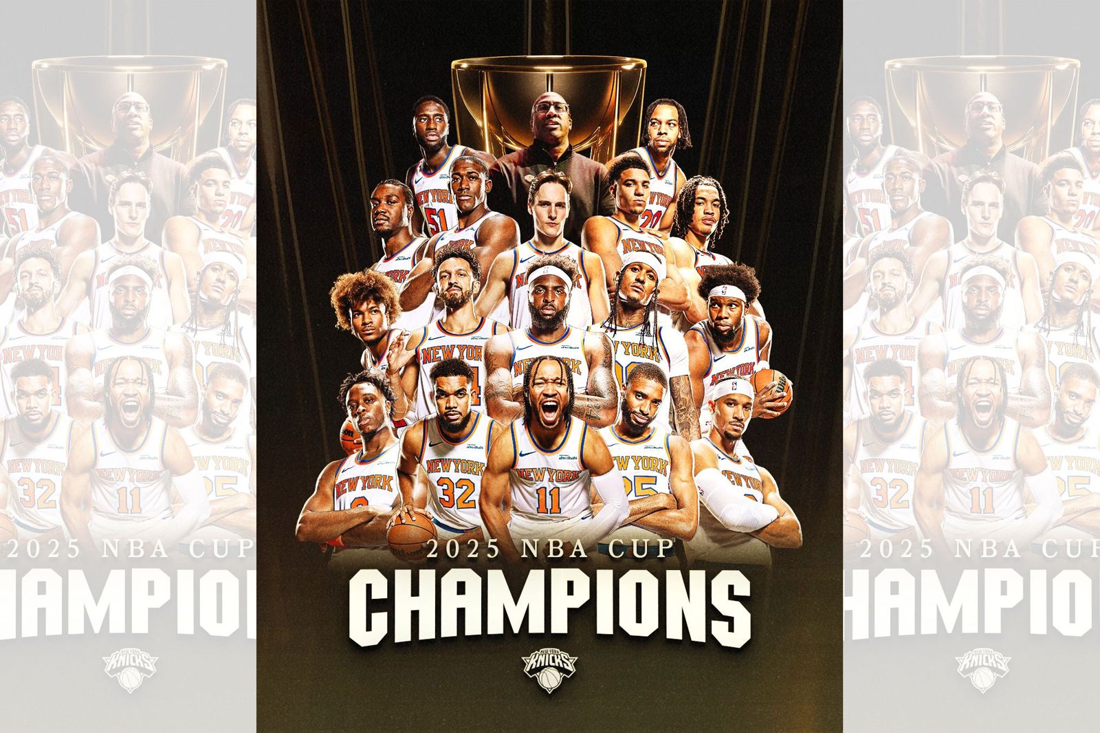 狂抓23進攻籃板！尼克末節一波流逆轉馬刺　奪2025年NBA盃冠軍