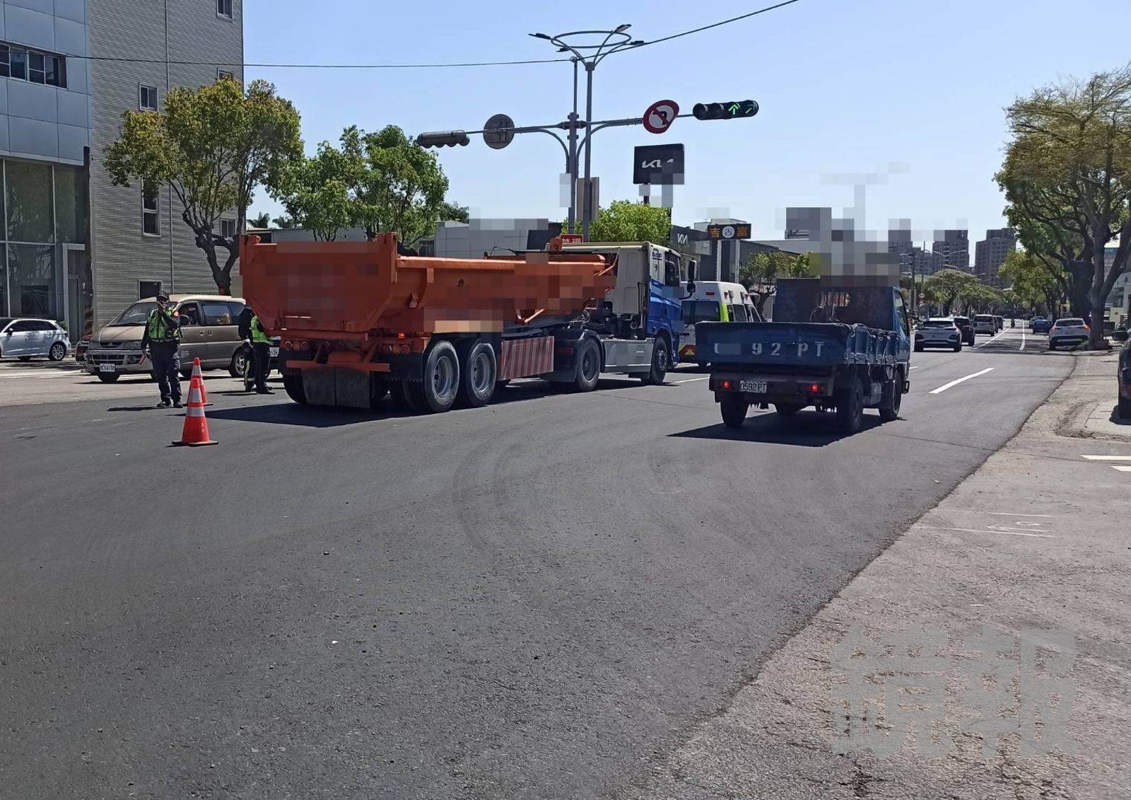 台中潭子區發生死亡車禍。民眾提供