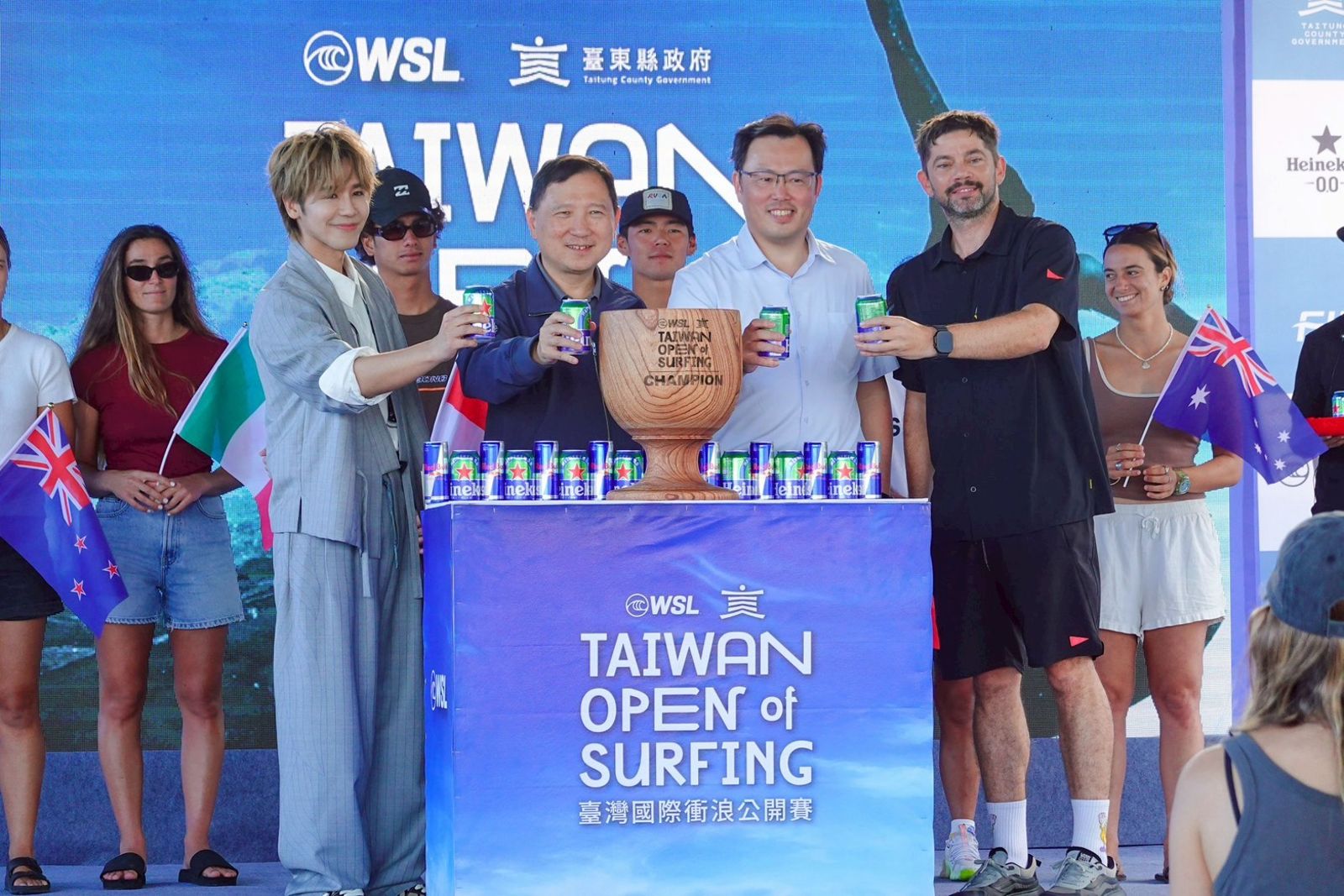 金樽迎來浪潮!各國高手齊聚臺東挑戰極限 2025臺灣衝浪公開賽盛大登場