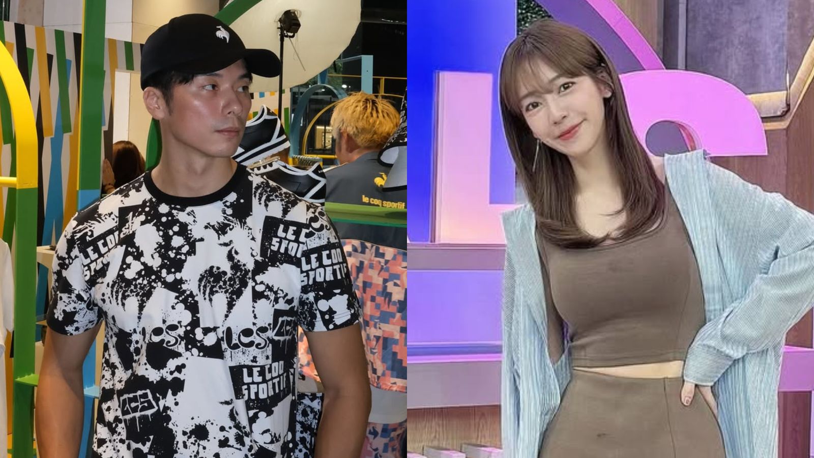 陳天仁（右）指控蔣政性騷擾。翻攝蔣政、陳天仁IG