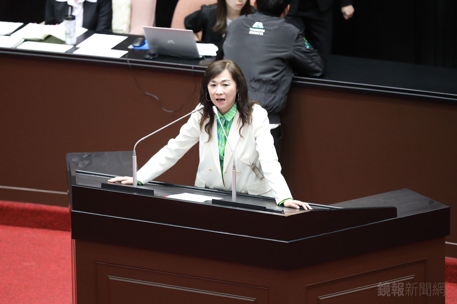 音檔示範帶風波延燒　林宜瑾喊修「黃國昌條款」：禁用合成不實資料問政