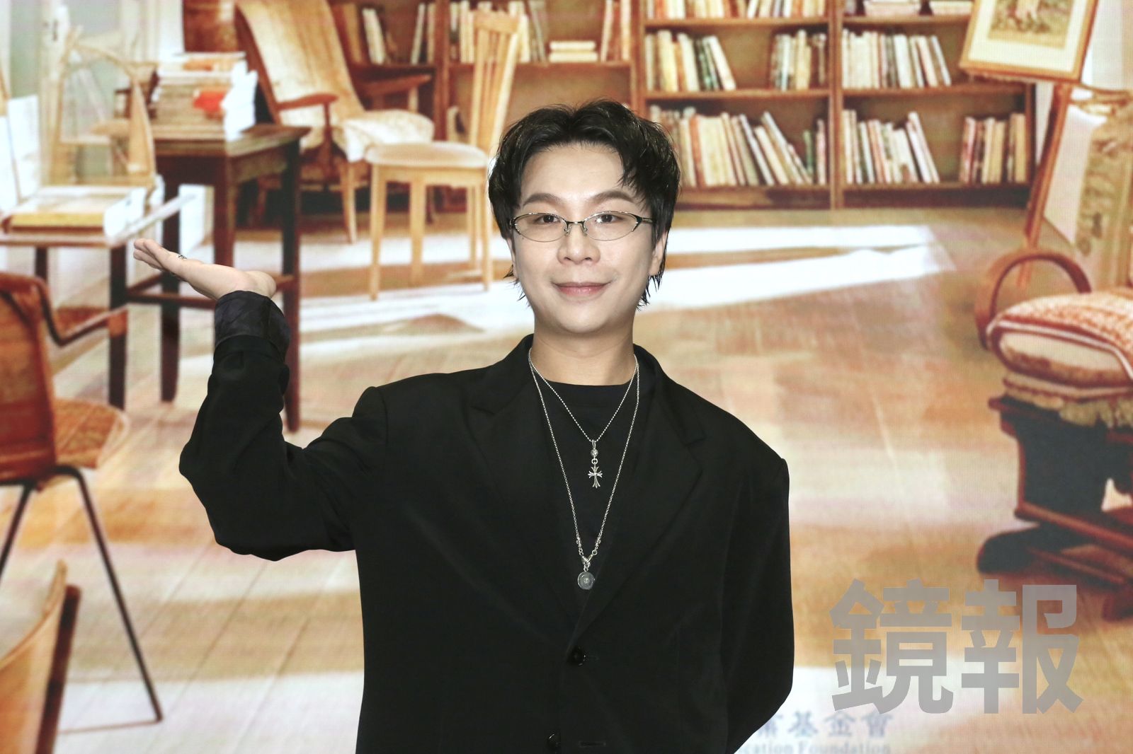 派翠克首度跨足戲劇圈。董孟航攝
