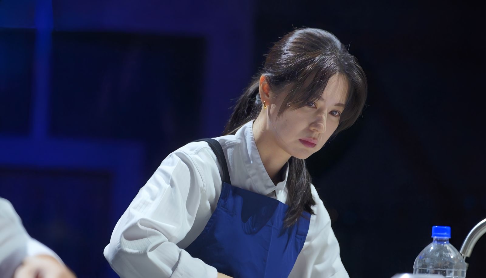 林予晞自爆向鄭淳豪主廚撒謊。華視提供